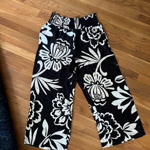 Maeve anthropologie wide leg pants